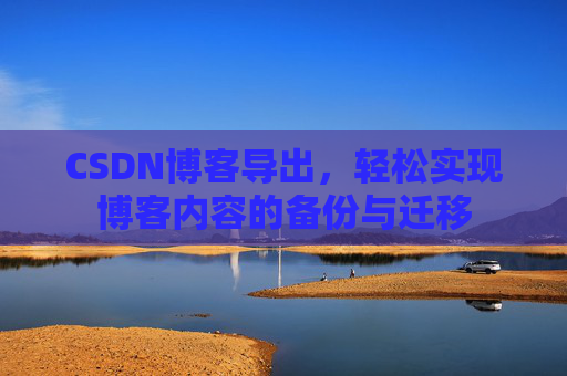 CSDN博客导出，轻松实现博客内容的备份与迁移